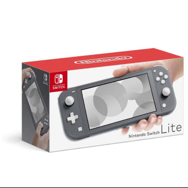 nintendo switch lite グレー