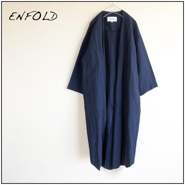 ENFOLD(エンフォルド)の【美品】ENFOLD 春 夏 ロングコート レディースのジャケット/アウター(スプリングコート)の商品写真