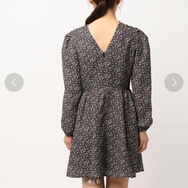 moussy(マウジー)のmoussy FLORAL CLASSIC MINI DRESS レディースのワンピース(ミニワンピース)の商品写真