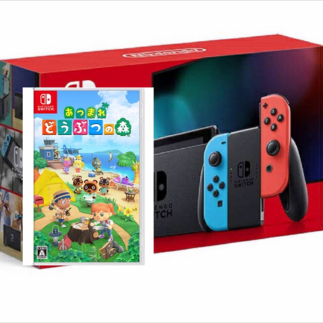 新品未使用　Nintendo Switch JOY-CON(L) ネオンブルー/