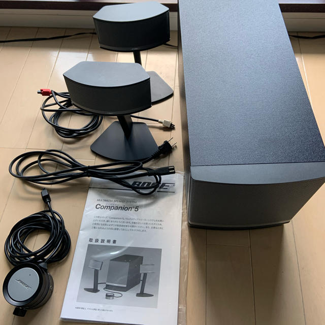 BOSE Companion5 中古 おまけ付 【爆売り！】 51.0%OFF gredevel.fr