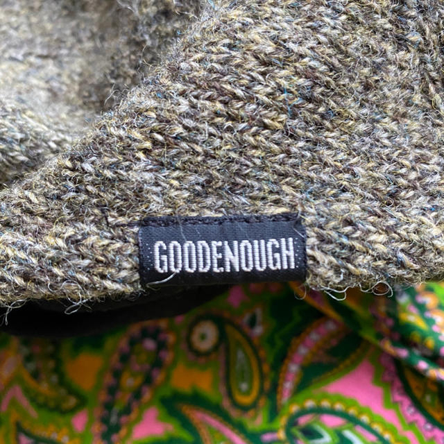 GOODENOUGH - GOODENOUGH ニットハンチングL グッドイナフ 藤原ヒロシ