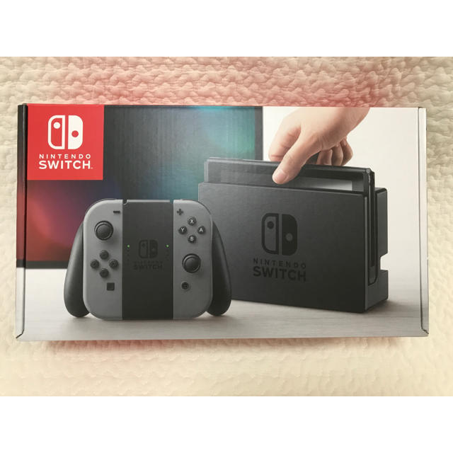 Nintendo Switch JOY-CON グレー スイッチ家庭用ゲーム機本体