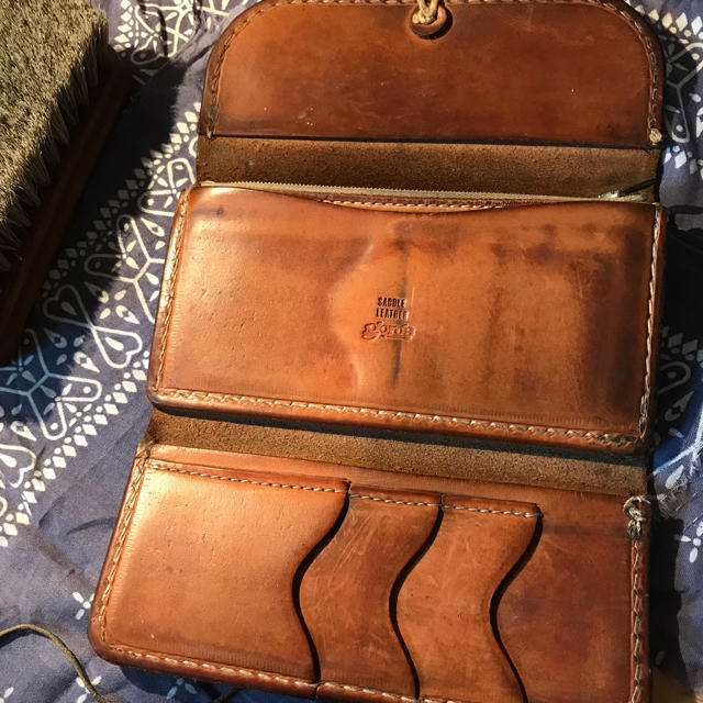 値下げしました!早い者勝ち!goro's 長財布 SADDLE LEATHER