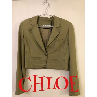 シーバイクロエ(SEE BY CHLOE)のChloe シーバイクロエ ベージュ スプリングコート レディース イタリア製(スプリングコート)