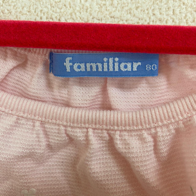 familiar(ファミリア)のfamiliar キャミソール80 キッズ/ベビー/マタニティのベビー服(~85cm)(タンクトップ/キャミソール)の商品写真