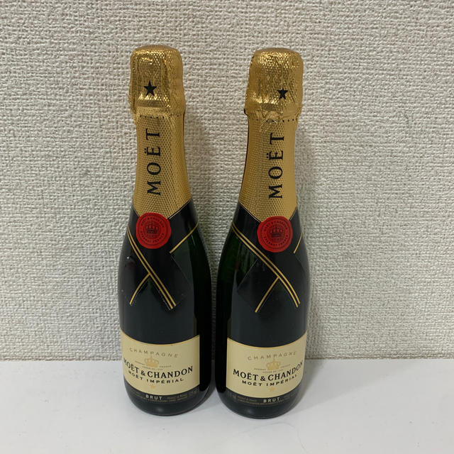 MOËT & CHANDON(モエエシャンドン)のモエシャンドン　375ml 6本セット 食品/飲料/酒の酒(シャンパン/スパークリングワイン)の商品写真