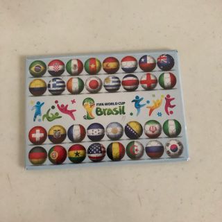 サッカー　ワールドカップ　ブラジル大会　マグネット(記念品/関連グッズ)