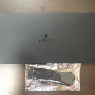 ウブロ(HUBLOT)のHUBLOT クラシックフュージョン ラバーストラップ（黒）(ラバーベルト)