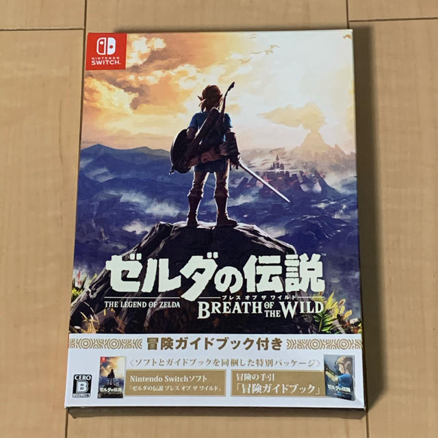 ゼルダの伝説　ブレスオブザワイルド　Switch ソフト　攻略本