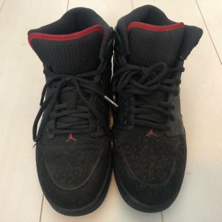 ナイキ(NIKE)のNIKE JORDAN1 RETRO99 BLK/RED(スニーカー)