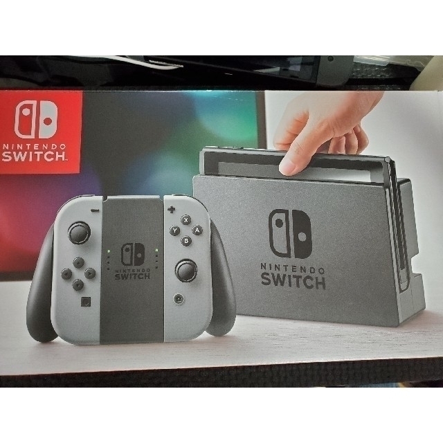 Nintendo Switch JOY-CON グレー 32GB SDカード付き