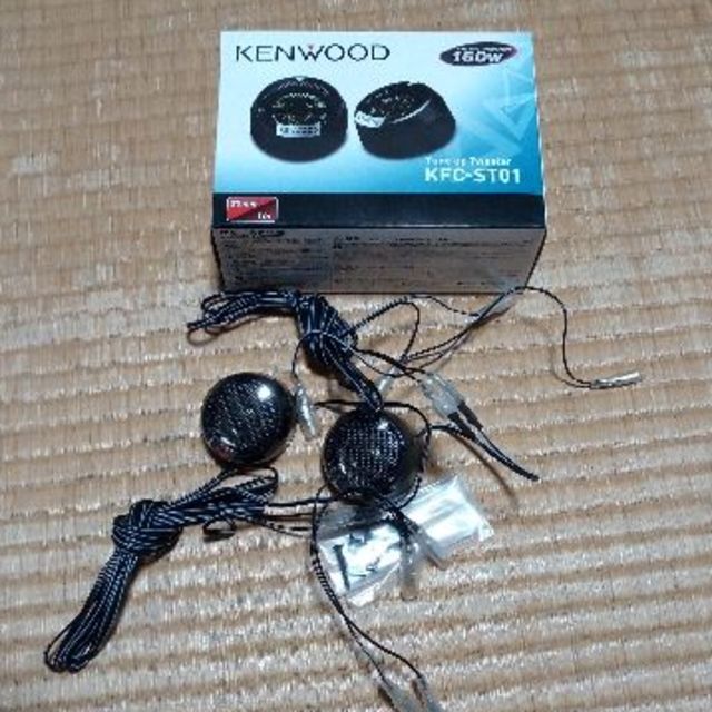 KENWOOD(ケンウッド)のケンウッド 25mmチューンアップツィーター KFC-ST01 中古 自動車/バイクの自動車(カーオーディオ)の商品写真