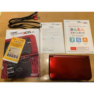 ニンテンドー3DS(ニンテンドー3DS)の桜丸様専用　new ニンテンドー　3DS LL 本体　メタリックレッド(携帯用ゲーム機本体)