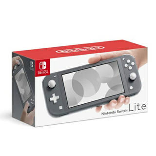 ニンテンドースイッチ(Nintendo Switch)のニンテンドースイッチライト　グレー(携帯用ゲーム機本体)