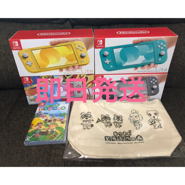 Nintendo Switch lite 本体&あつまれどうぶつの森 Nintendo Switch lite 本体&あつまれどうぶつの森