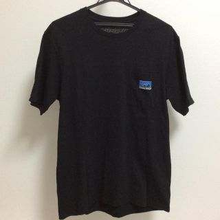 パタゴニア(patagonia)のPatagonia Tシャツ 黒 サイズM【送料無料】(Tシャツ/カットソー(半袖/袖なし))