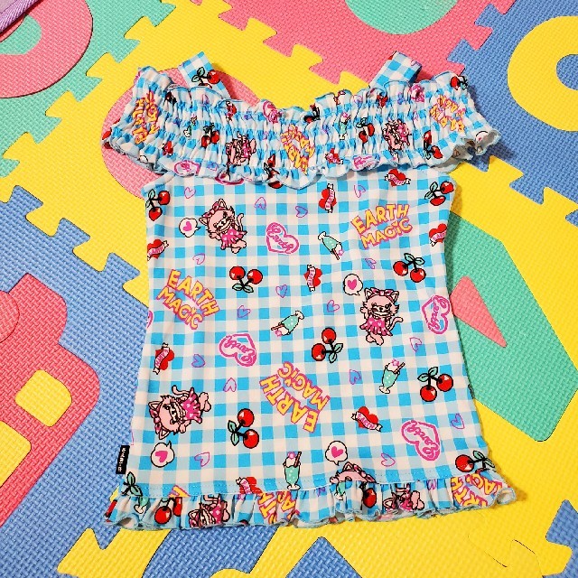 EARTHMAGIC(アースマジック)の専用 キッズ/ベビー/マタニティのキッズ服女の子用(90cm~)(Tシャツ/カットソー)の商品写真