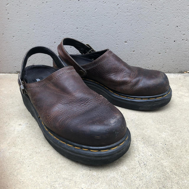 希少 Dr.Martens Leather サンダル 英国製  ヴィンテージ