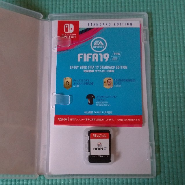 Nintendo Switch(ニンテンドースイッチ)のFIFA19 Switch StandardEdition エンタメ/ホビーのゲームソフト/ゲーム機本体(家庭用ゲームソフト)の商品写真