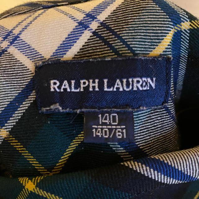 Ralph Lauren(ラルフローレン)のラルフローレン　チェックスカート１４０ レディースのスカート(ひざ丈スカート)の商品写真