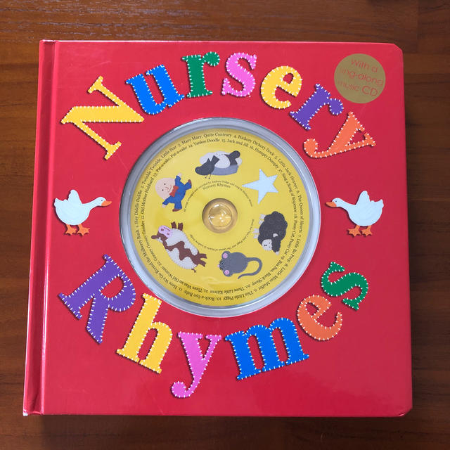 Nursery Rhymes (Sing-Along) music CD付 エンタメ/ホビーのCD(キッズ/ファミリー)の商品写真