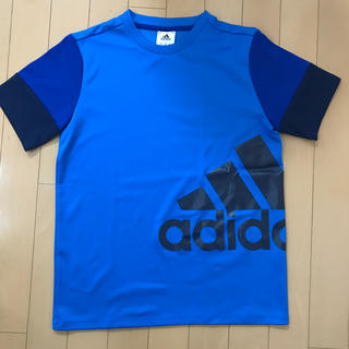 アディダス(adidas)の新品　adidas Tシャツ 男児150 ブルー(Tシャツ/カットソー)
