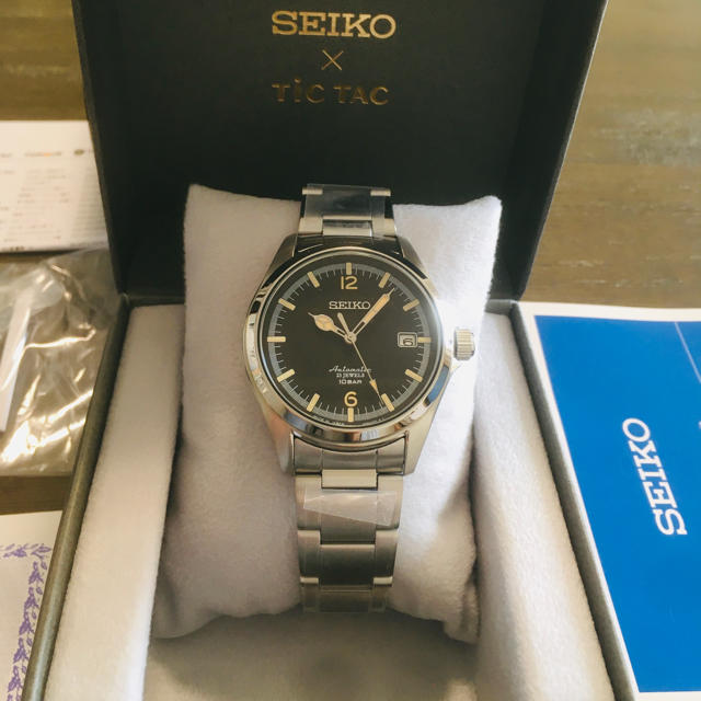 新品 セイコー SEIKO×TiCTAC 35周年記念 SZSB006 自動巻き