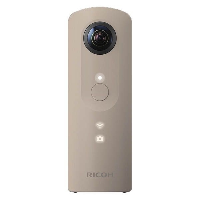 RICOH(リコー)の【新品】 RICOH THETA SC ベージュ 【未使用】 スマホ/家電/カメラのカメラ(コンパクトデジタルカメラ)の商品写真