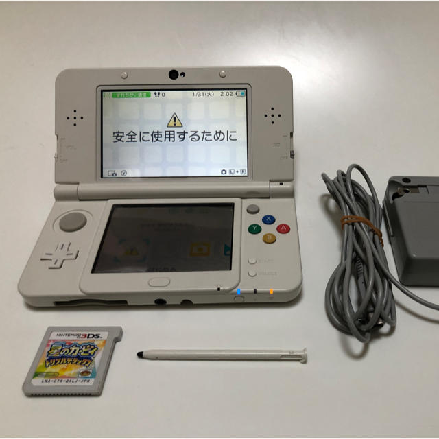 Nintendo 3DS NEW ニンテンドー 本体 ホワイト 星のカービィ