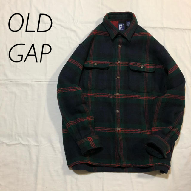 OLD GAP オールドギャップ　チェックシャツ　オーバーサイズ