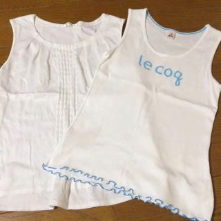 ルコックスポルティフ(le coq sportif)の♡ルコック他♡ノースリーブ 2枚セット(タンクトップ)