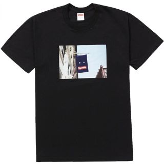 シュプリーム(Supreme)のBanner tee バナーティー 黒 ブラック L week1 シュプリーム(Tシャツ/カットソー(半袖/袖なし))