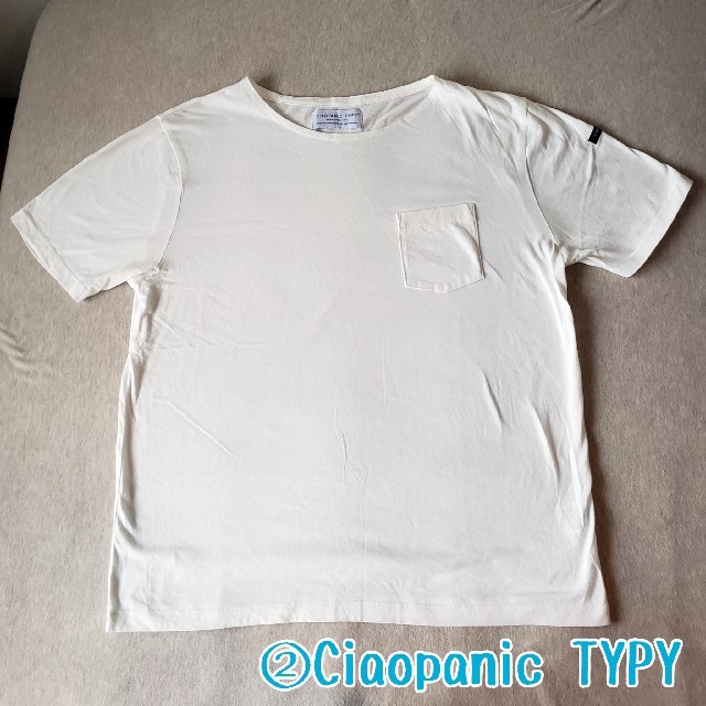 CIAOPANIC TYPY(チャオパニックティピー)のメンズ　Tシャツ　3枚セット　Mサイズ メンズのトップス(Tシャツ/カットソー(半袖/袖なし))の商品写真