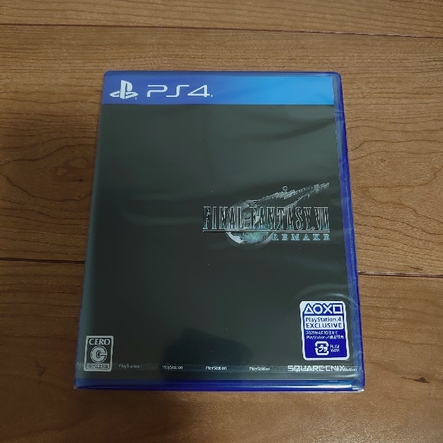 ゲームソフトゲーム機本体新品未開封　ファイナルファンタジーVII リメイク PS4　即日発送