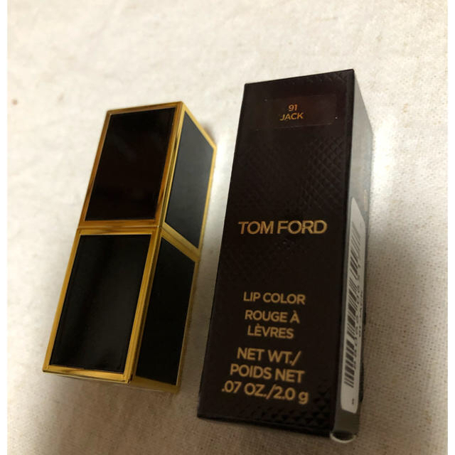 TOM FORD(トムフォード)のモエモエさま専用！取置中！！【トムフォード　ビューティー】リップ　91 ジャック コスメ/美容のベースメイク/化粧品(口紅)の商品写真