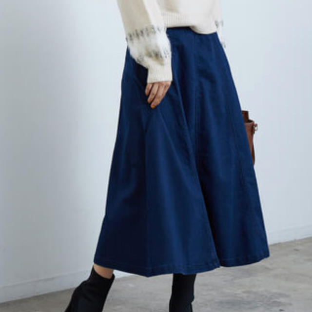 UNIQLO(ユニクロ)のユニクロ❤︎デニムフレアスカート レディースのスカート(ロングスカート)の商品写真