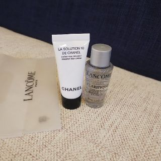 シャネル(CHANEL)のCHANELクリーム＆LANCOME化粧水(サンプル/トライアルキット)