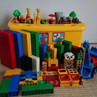 レゴ(Lego)のLEGO 大量  レゴ デュプロ 動物園バス(知育玩具)