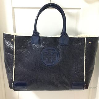 トリーバーチ(Tory Burch)の正規トリーバーチ ムートンエナメルトート(トートバッグ)