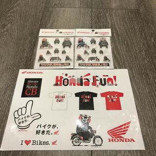 ホンダ(ホンダ)のHONDA くまモン　シール(キャラクターグッズ)