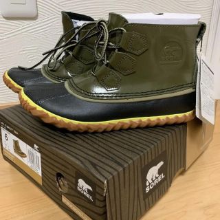 ソレル(SOREL)の⭐️可愛い⭐️ソレル　OUT N ABOUT RAIN 新品未使用(ブーツ)