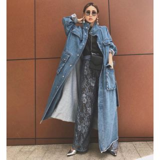 アメリヴィンテージ(Ameri VINTAGE)のDENIM WORK LONG COAT(ロングコート)