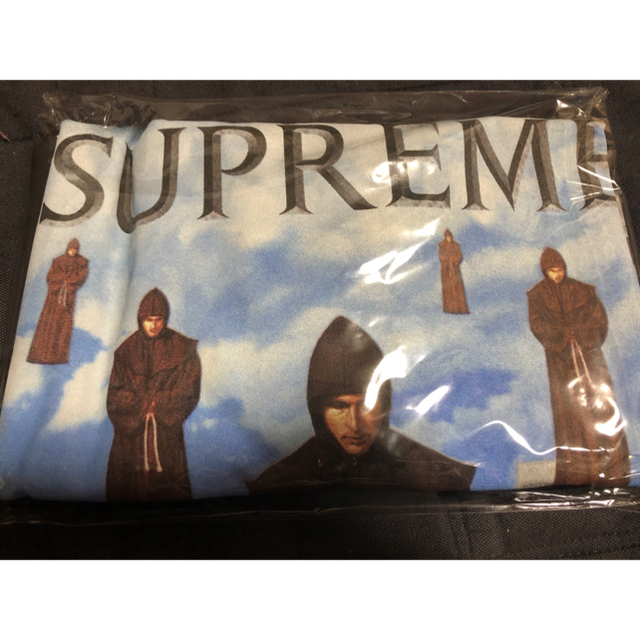 Supreme 19fw Levitation Tee 黒M+白S