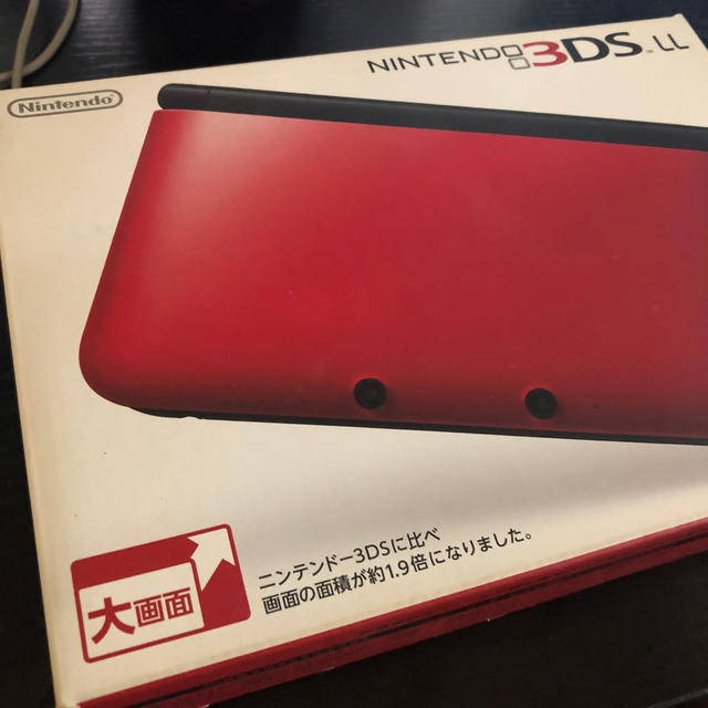 Nintendo 3DS  LL 本体 レッド/ブラック　充電器付き