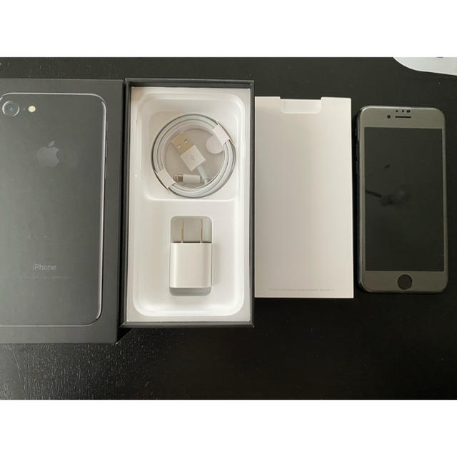 iPhone7 ジェットブラック 128GB simフリー　美品