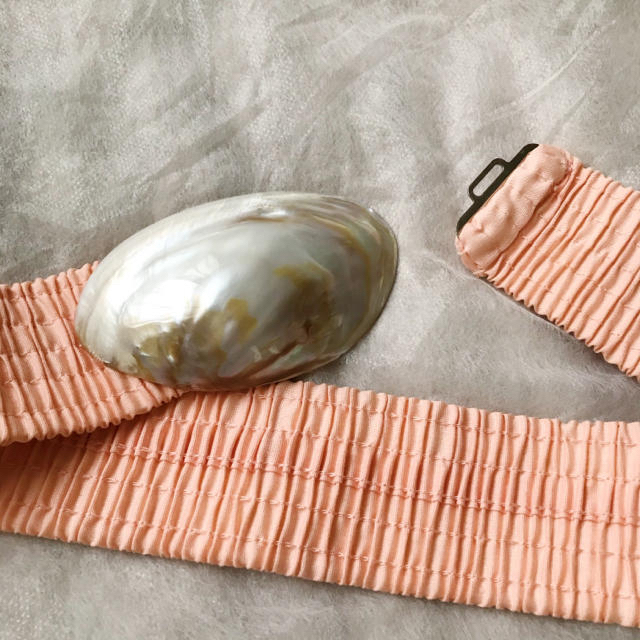 vintage シェルモチーフ ゴムベルトの通販 by ♡|ラクマ vintage シェルモチーフ ゴムベルトの通販 by ♡|ラクマ
