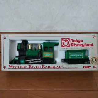 ディズニー(Disney)の【ひとで様専用】トミカ ウェスタンリバー鉄道 ダイキャスト 1988年日本製(模型/プラモデル)