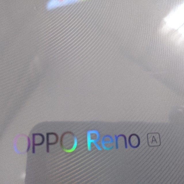 OPPO Reno A（ブルー）★新品未開封品★
