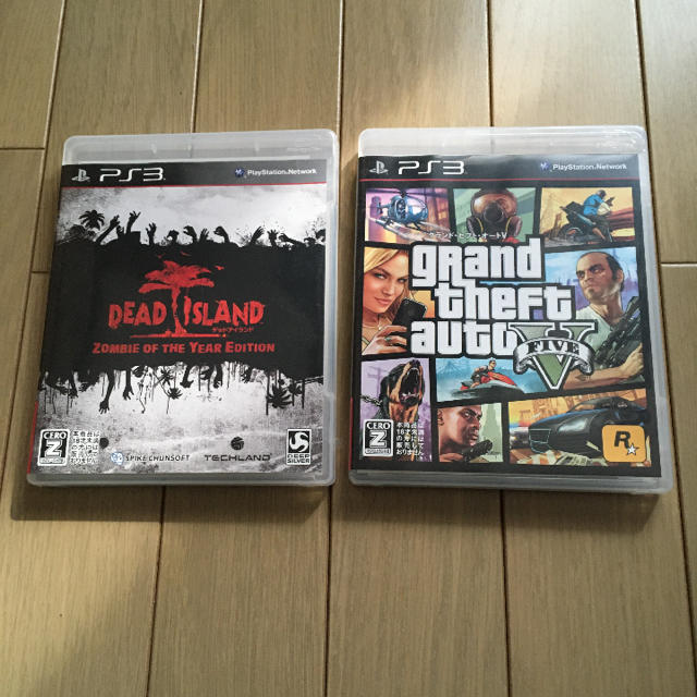 PlayStation3(プレイステーション3)のps3ソフトセット　GTA5&デッドアイランド エンタメ/ホビーのゲームソフト/ゲーム機本体(家庭用ゲームソフト)の商品写真